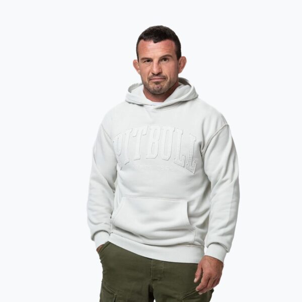 Толстовка мужская Pitbull Orlando Hooded white stone