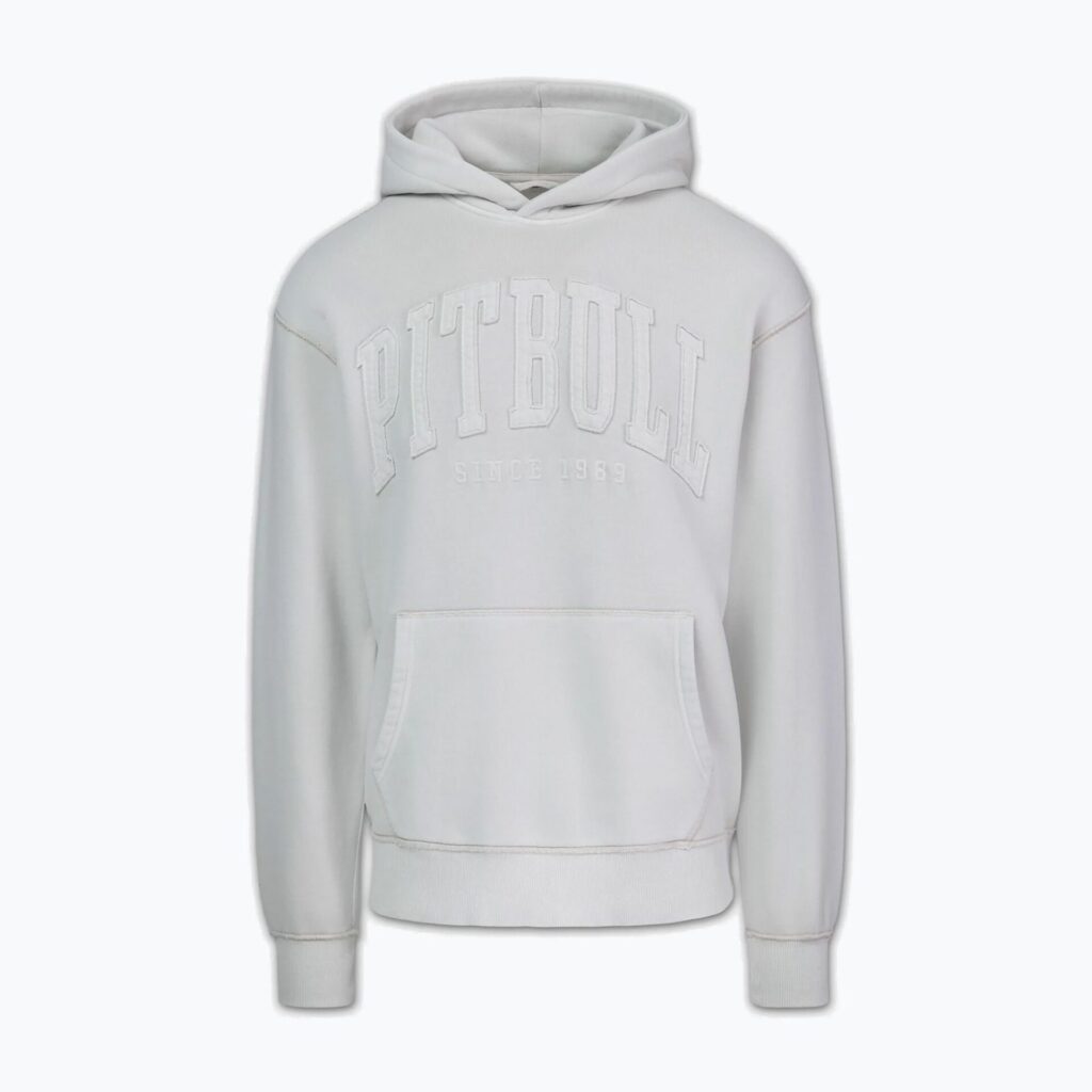 Толстовка мужская Pitbull Orlando Hooded white stone