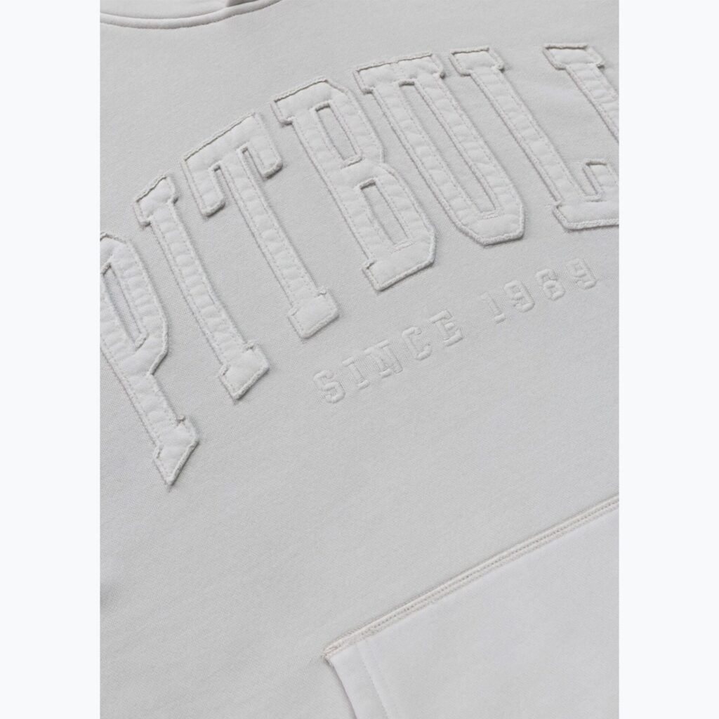 Толстовка мужская Pitbull Orlando Hooded white stone