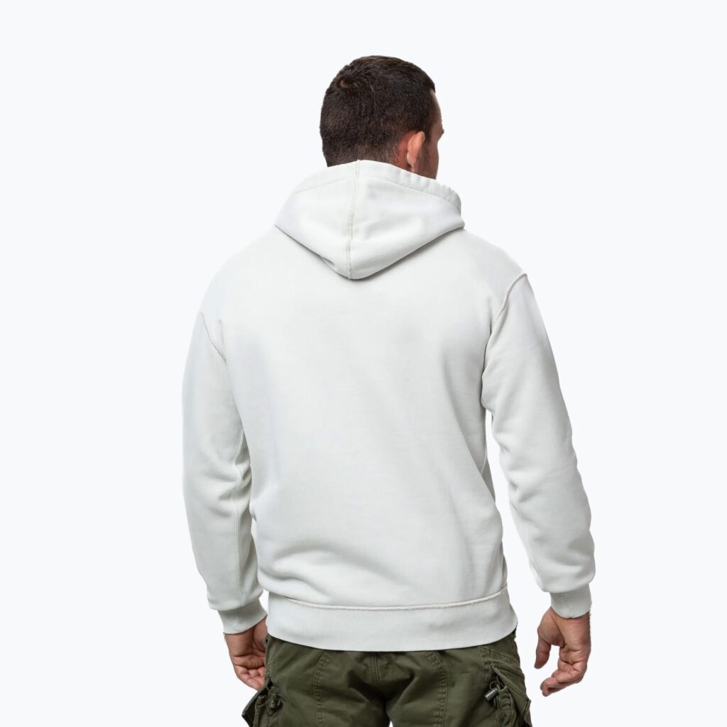 Толстовка мужская Pitbull Orlando Hooded white stone