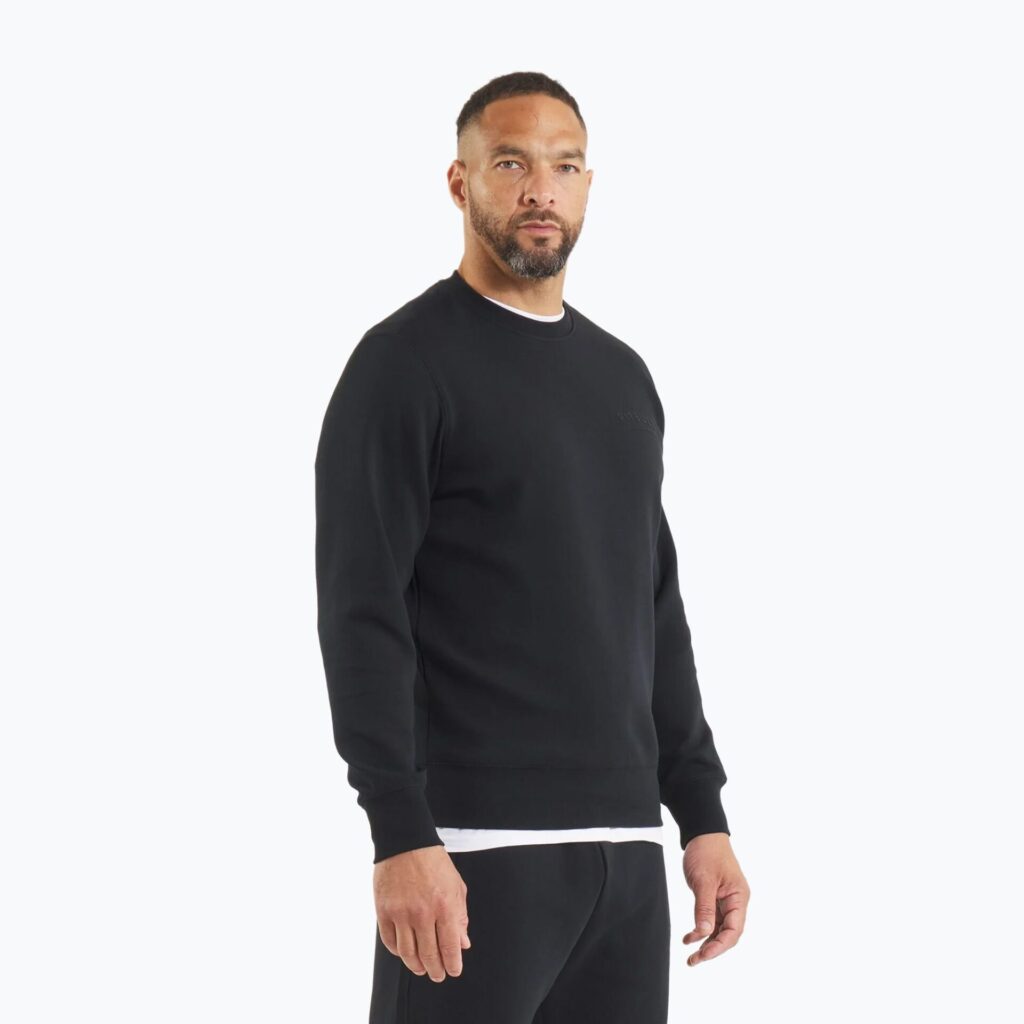 Толстовка мужская Pitbull Sampson Crewneck black