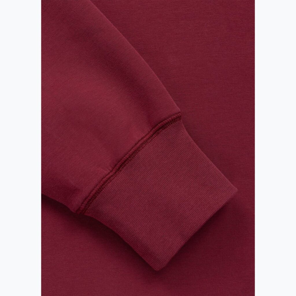 Толстовка мужская Pitbull Sampson Crewneck burgundy