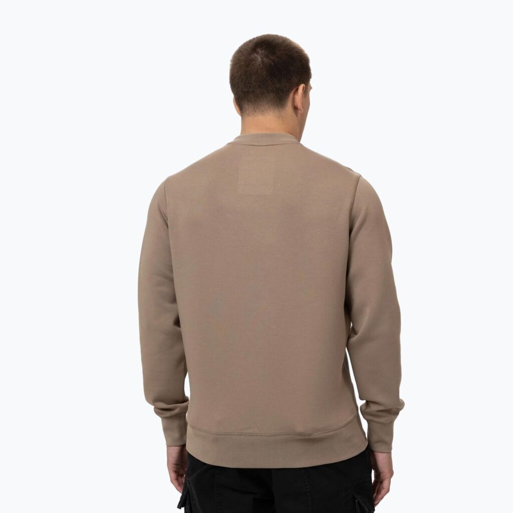Толстовка мужская Pitbull Sampson Crewneck pale sand