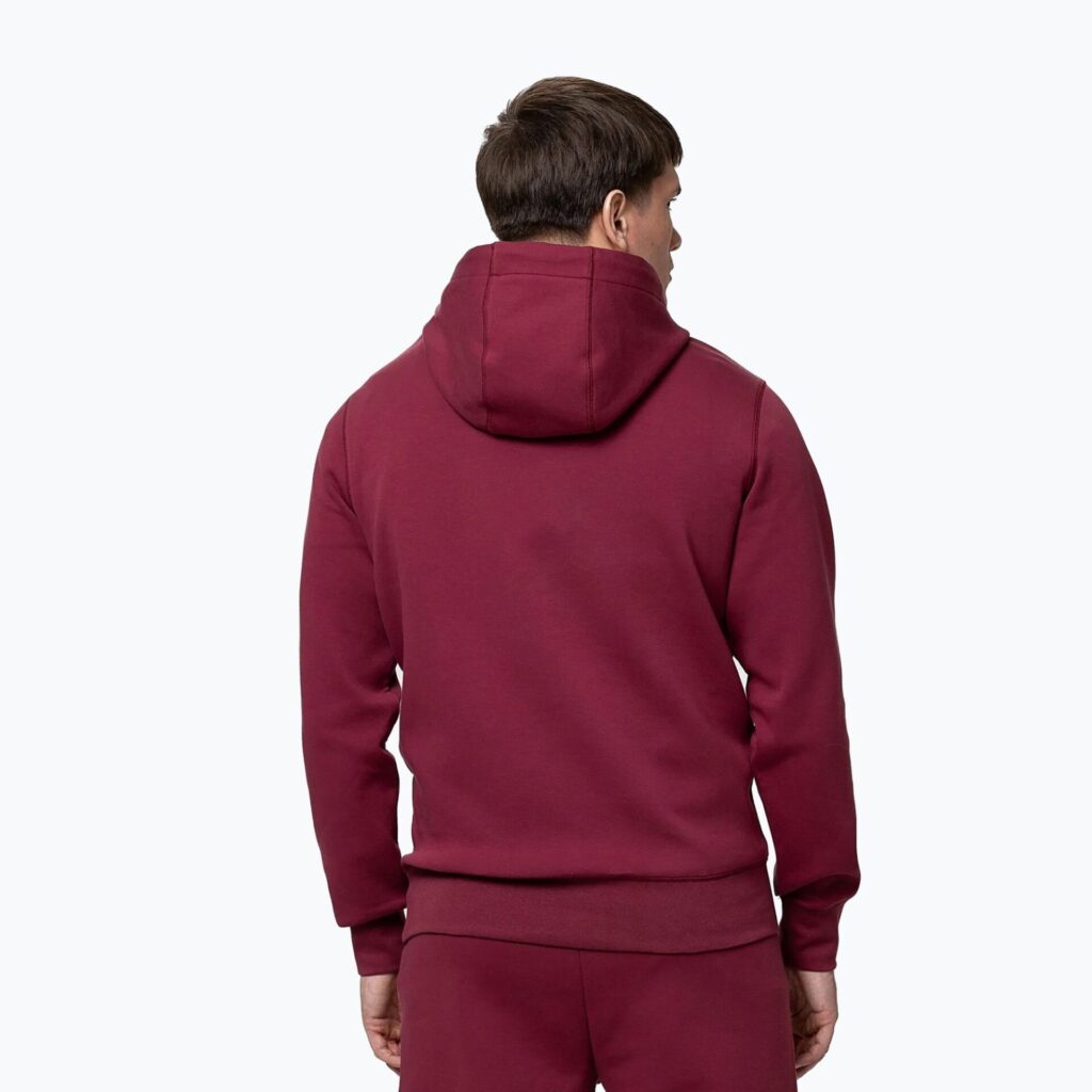 Толстовка мужская Pitbull Sampson Hooded burgundy