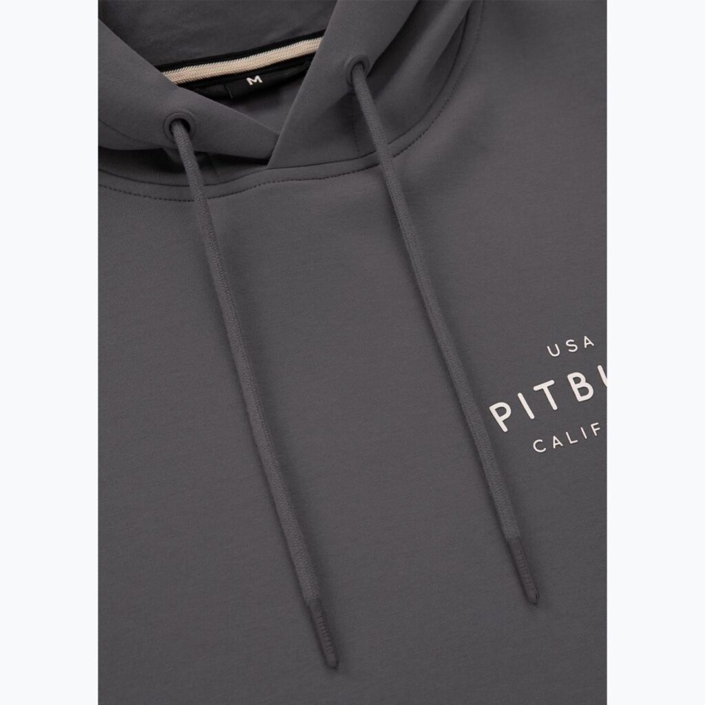 Толстовка мужская Pitbull Sampson Hooded graphite
