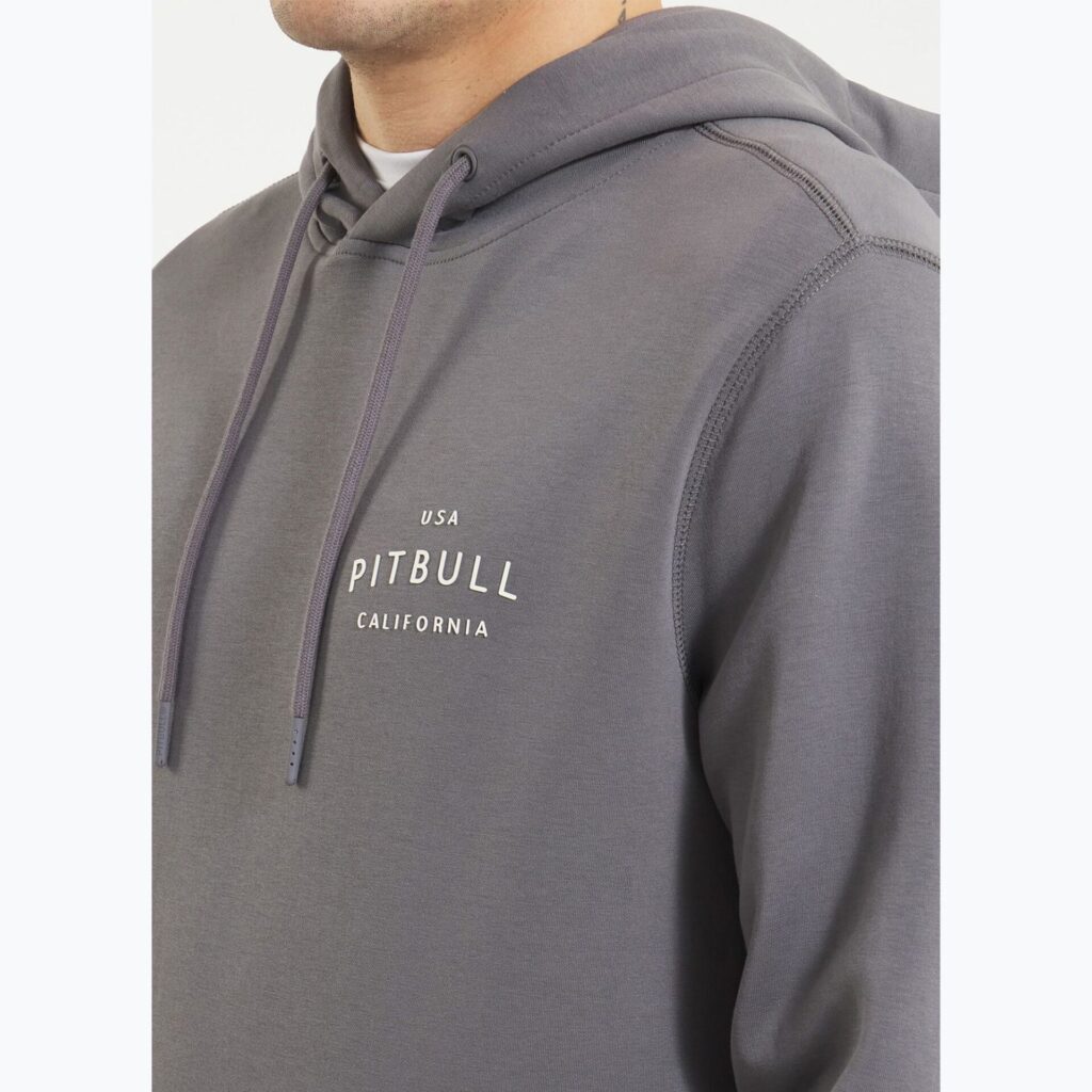 Толстовка мужская Pitbull Sampson Hooded graphite
