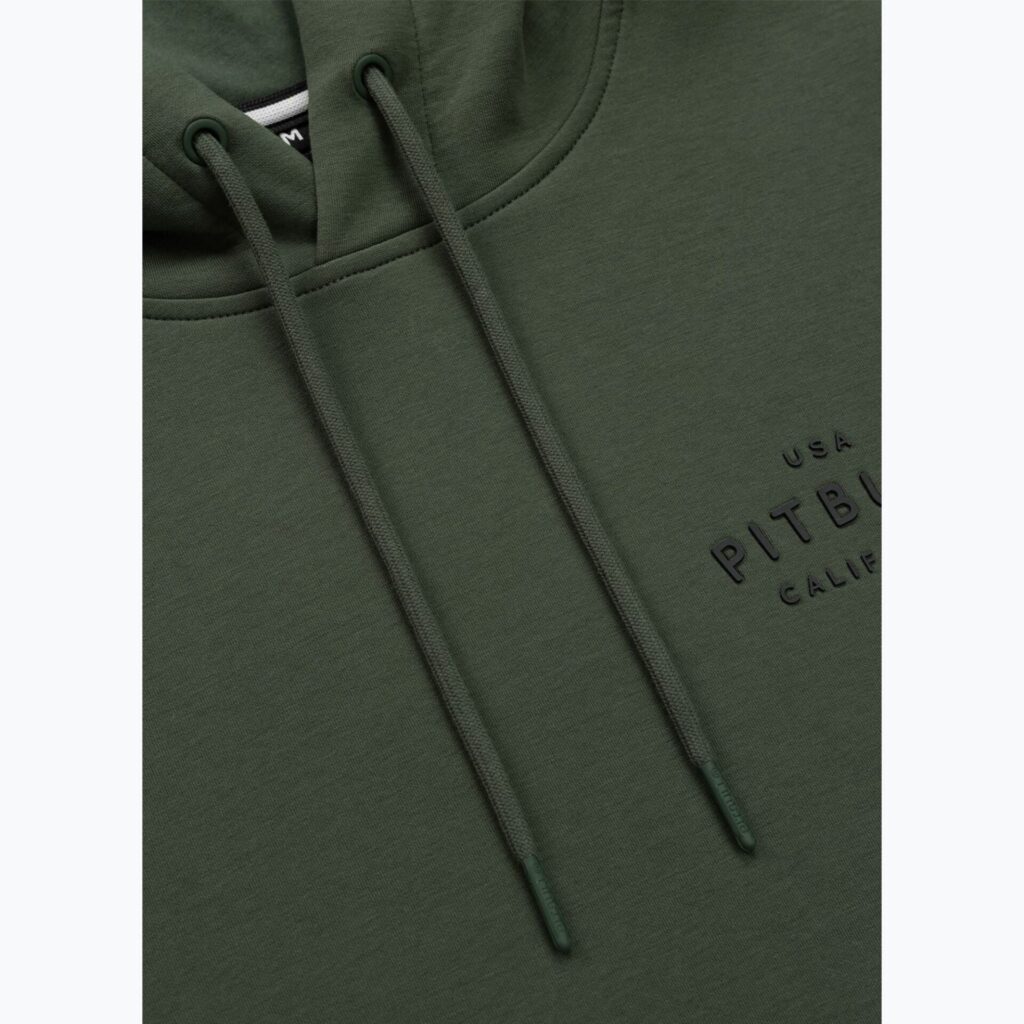 Свитшот Толстовка мужская Pitbull Sampson Hooded old green