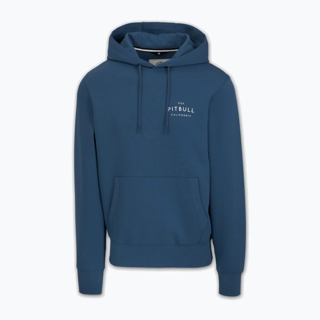 Толстовка мужская Pitbull Sampson Hooded petrol blue
