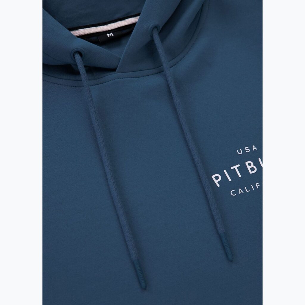 Толстовка мужская Pitbull Sampson Hooded petrol blue