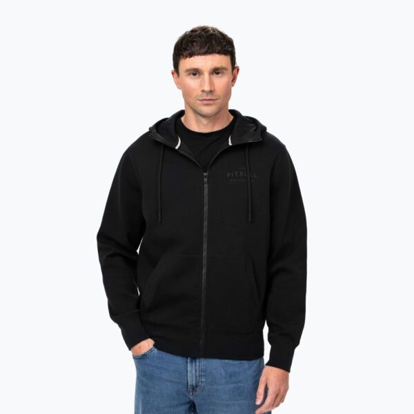 Толстовка мужская Pitbull Sampson Hooded Zip black