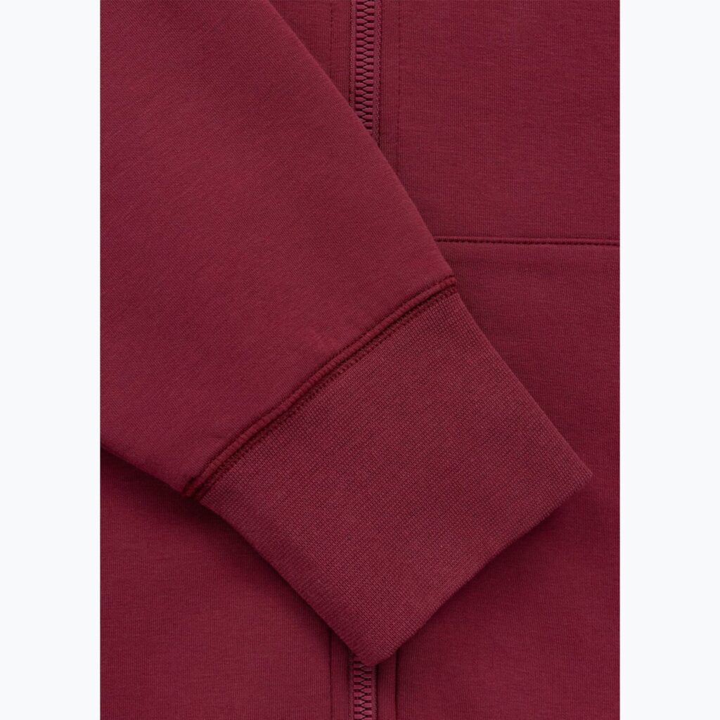 Толстовка мужская Pitbull Sampson Hooded Zip burgundy
