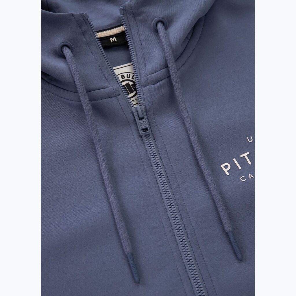 Толстовка мужская Pitbull Sampson Hooded Zip navy jeans