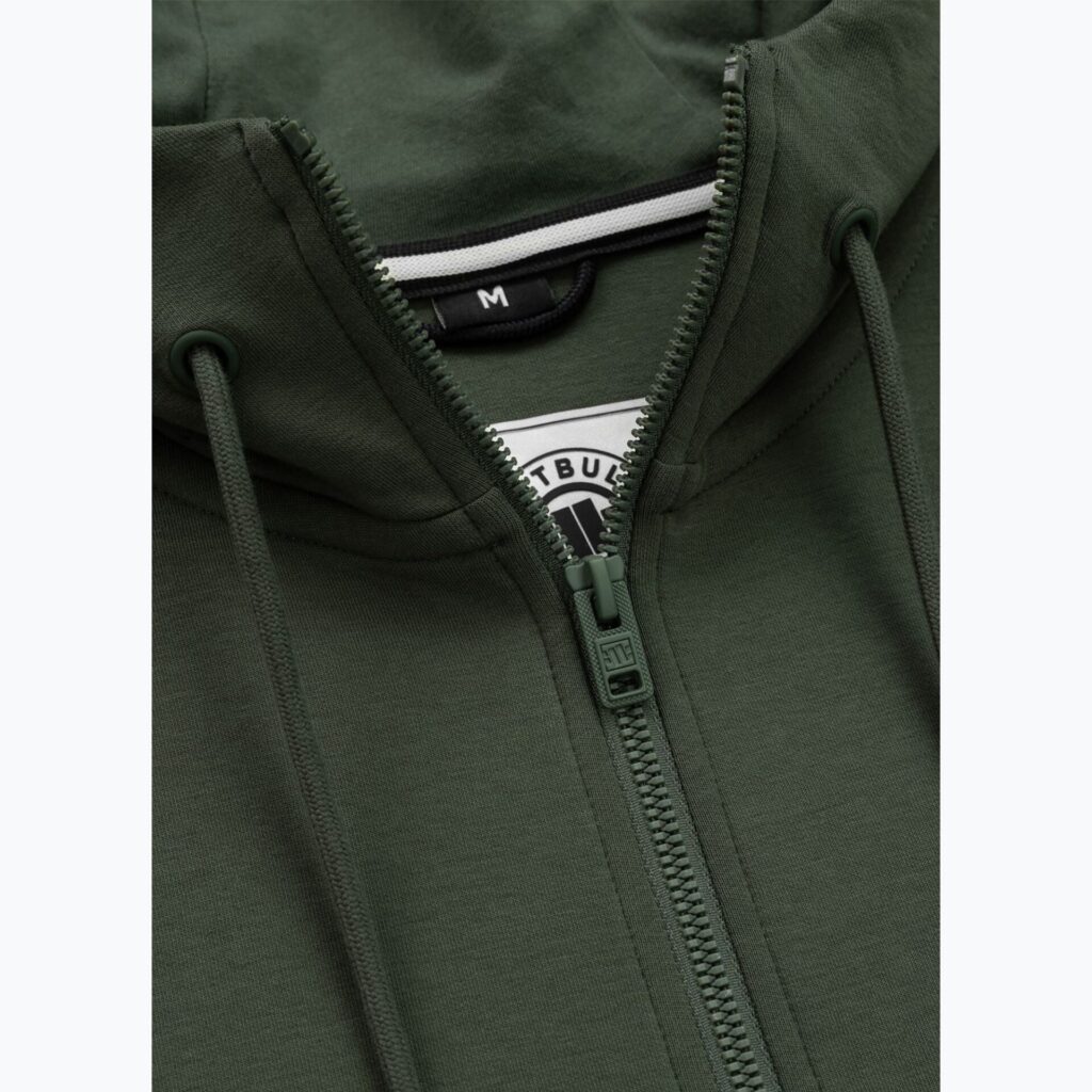 Толстовка мужская Pitbull Sampson Hooded Zip old green