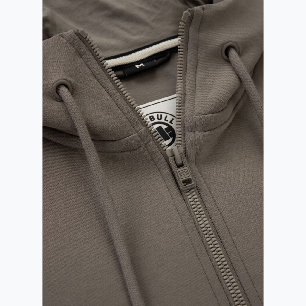 Толстовка мужская Pitbull Sampson Hooded Zip taupe
