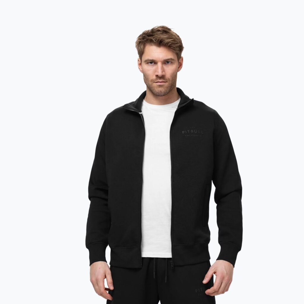 Толстовка мужская Pitbull Sampson Zip black