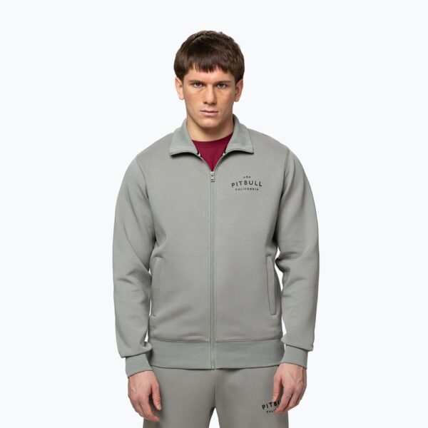 Толстовка мужская Pitbull Sampson Zip grey/harbour