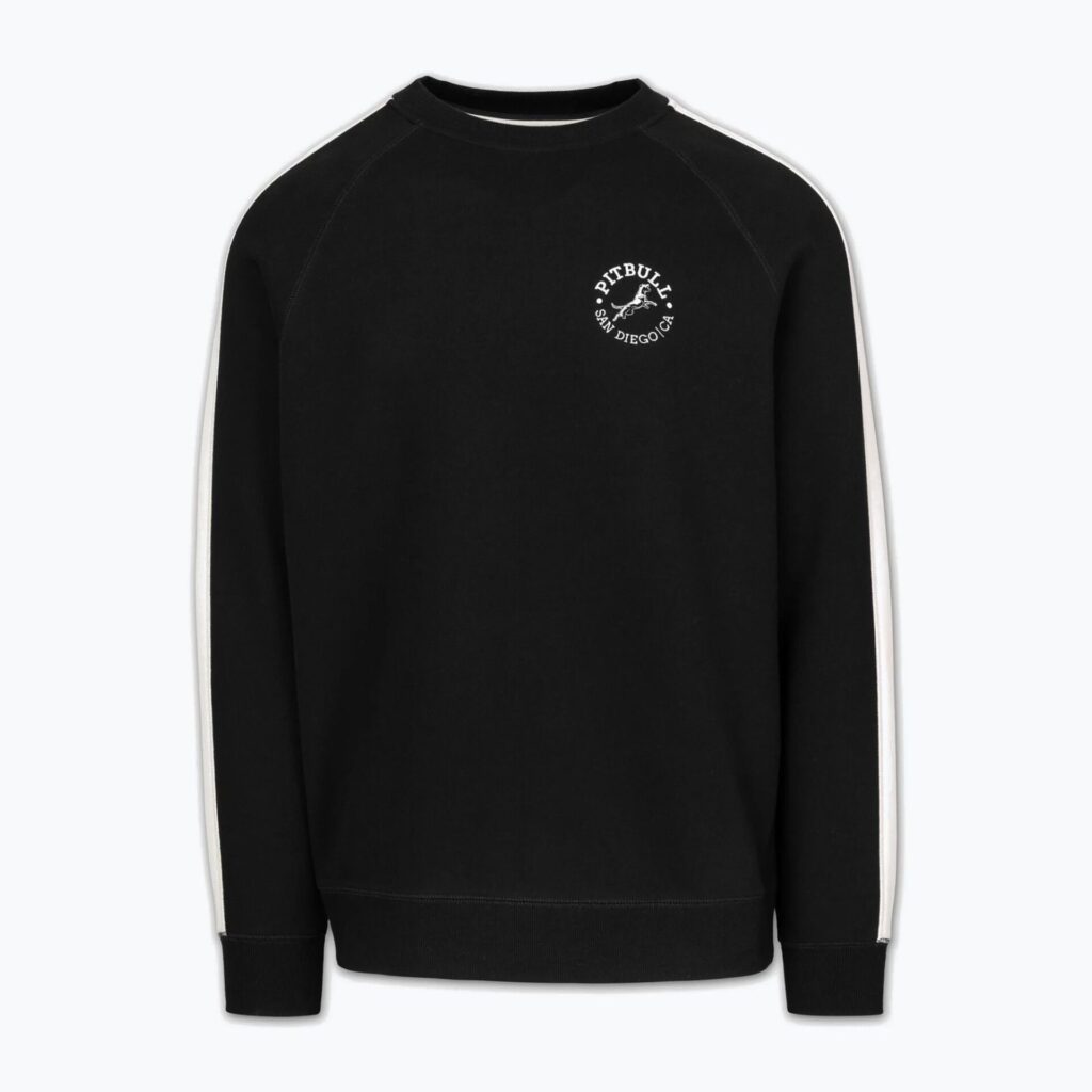 Толстовка мужская Pitbull San Diego Ca Crewneck black