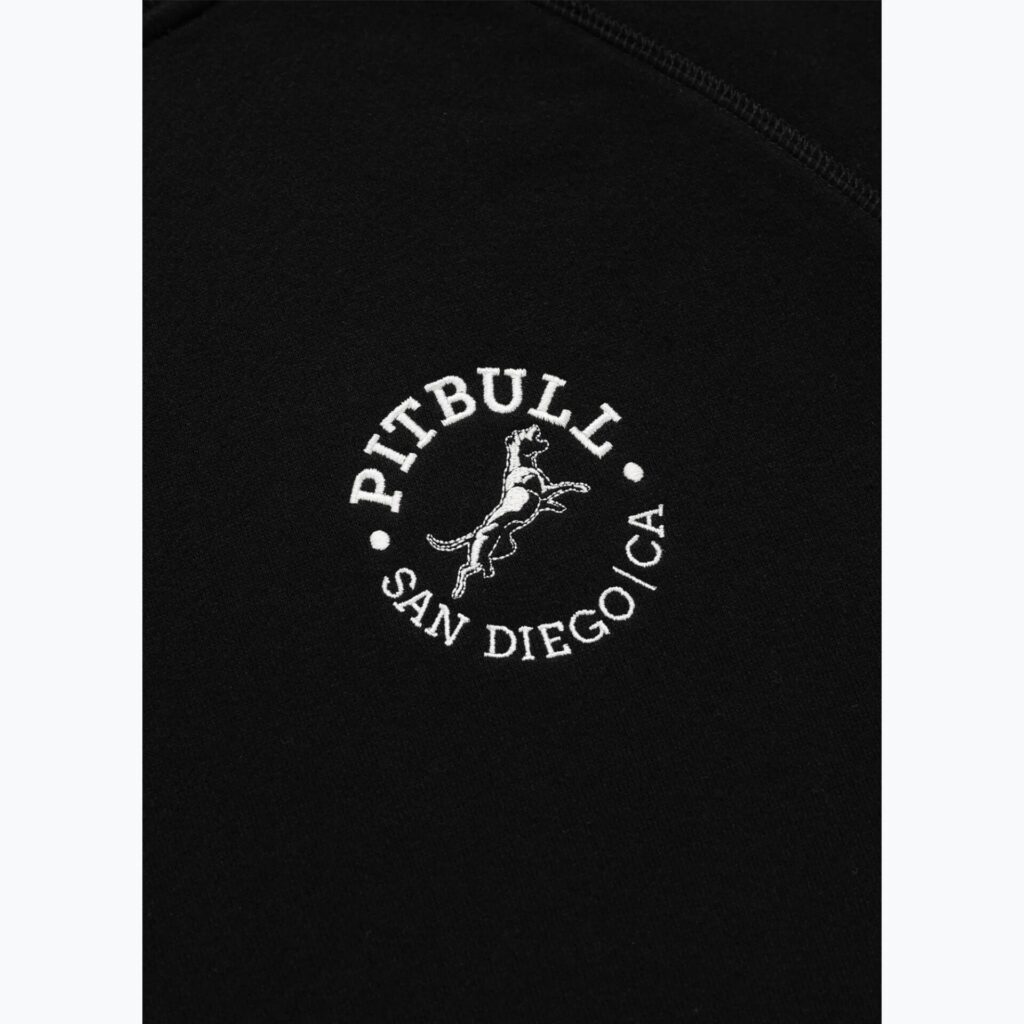Толстовка мужская Pitbull San Diego Ca Crewneck black