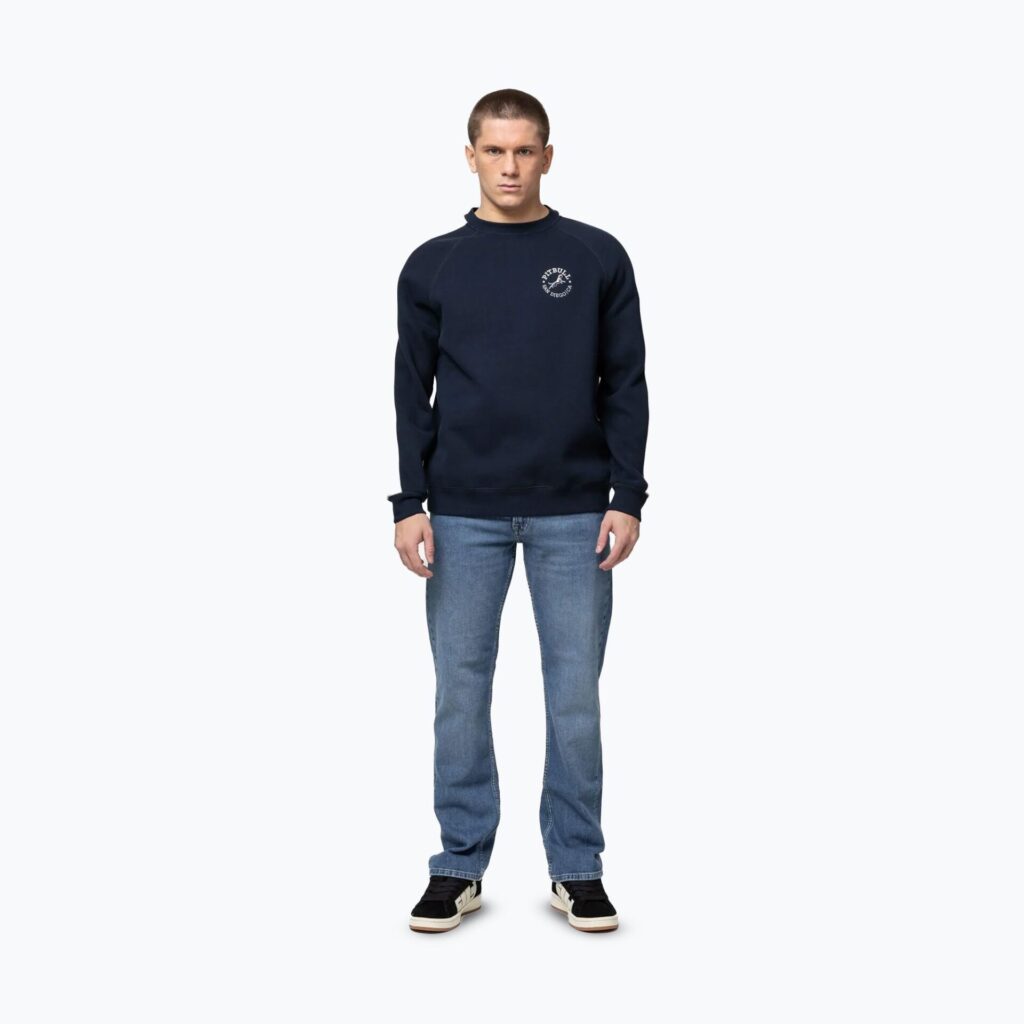 Толстовка мужская Pitbull San Diego Ca Crewneck dark navy