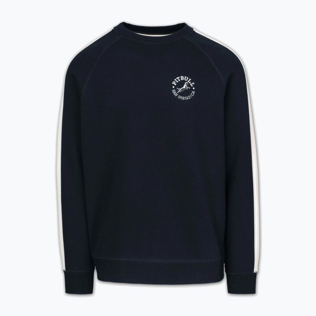 Толстовка мужская Pitbull San Diego Ca Crewneck dark navy