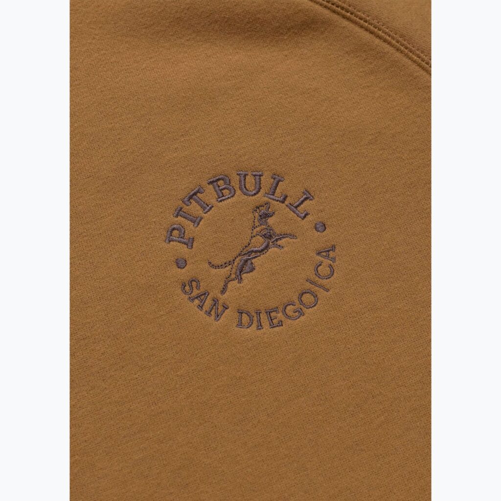 Толстовка мужская Pitbull San Diego Ca Crewneck honey yellow