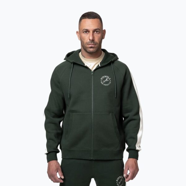 Толстовка мужская Pitbull San Diego Ca Hooded Zip dark green