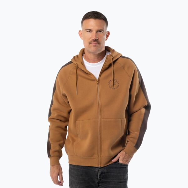 Толстовка мужская Pitbull San Diego Ca Hooded Zip honey yellow