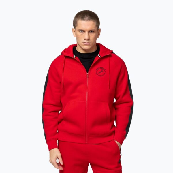 Толстовка мужская Pitbull San Diego Ca Hooded Zip red