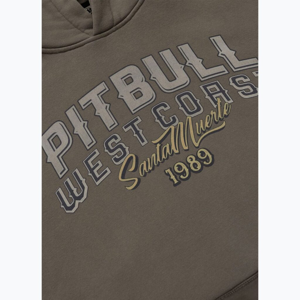 Толстовка мужская Pitbull Santa Muerte Hooded major olive