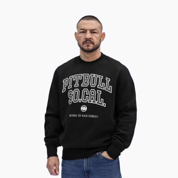 Толстовка мужская Pitbull So Cal Crewneck black