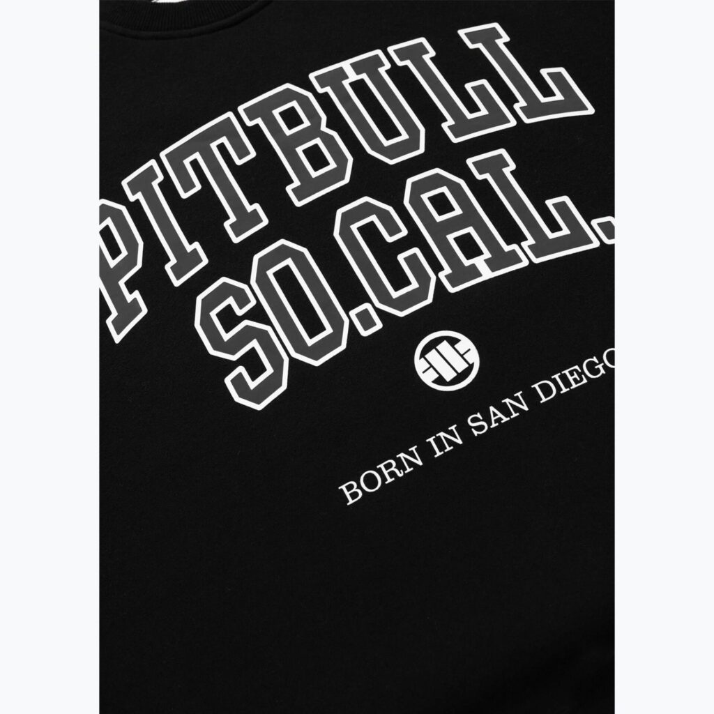 Толстовка мужская Pitbull So Cal Crewneck black