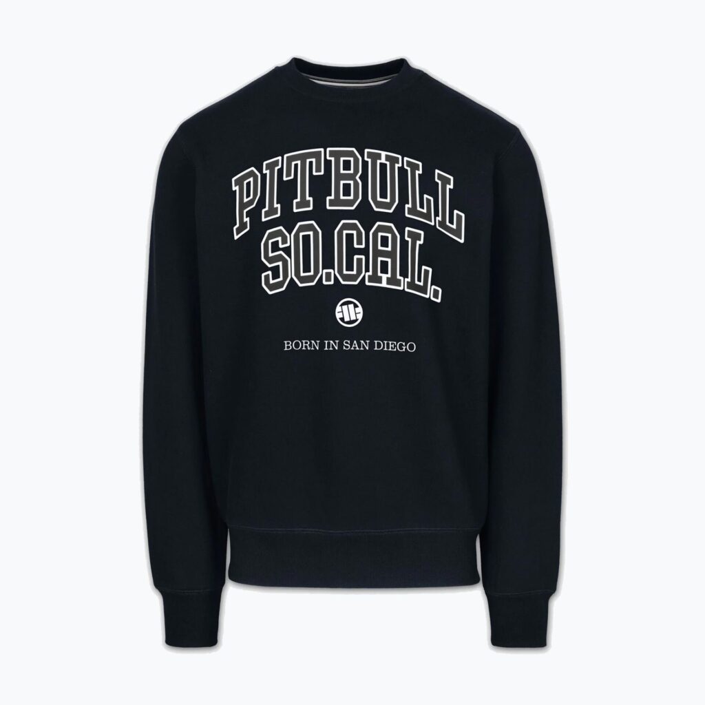 Толстовка мужская Pitbull So Cal Crewneck dark navy