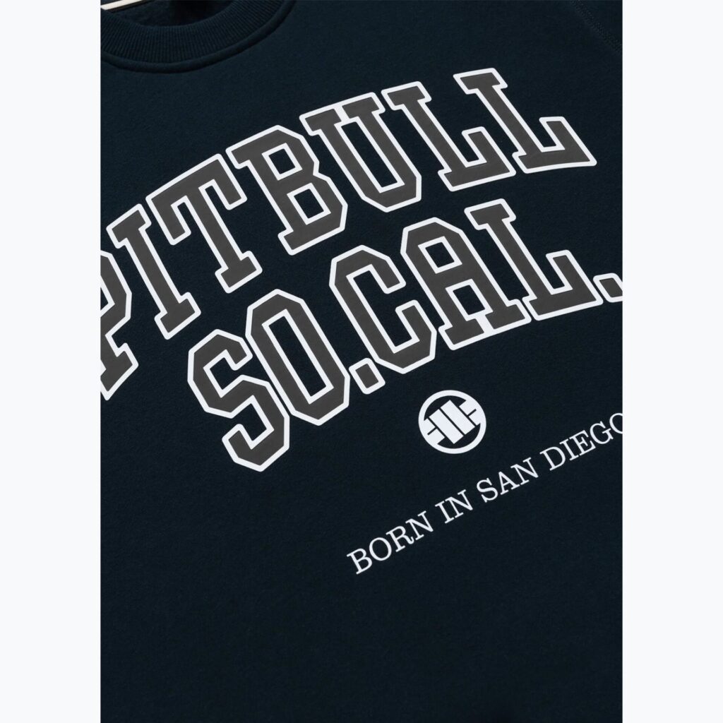 Толстовка мужская Pitbull So Cal Crewneck dark navy