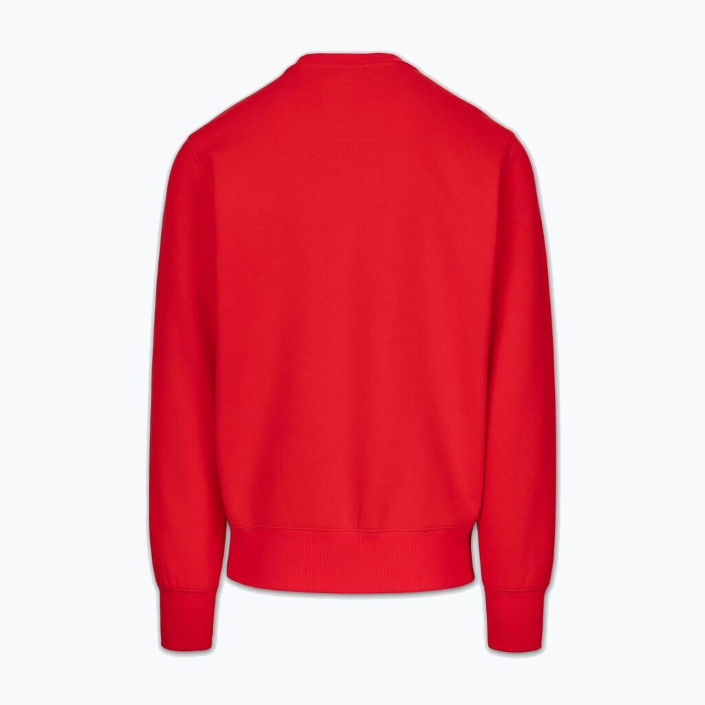 Толстовка мужская Pitbull So Cal Crewneck fluo/red