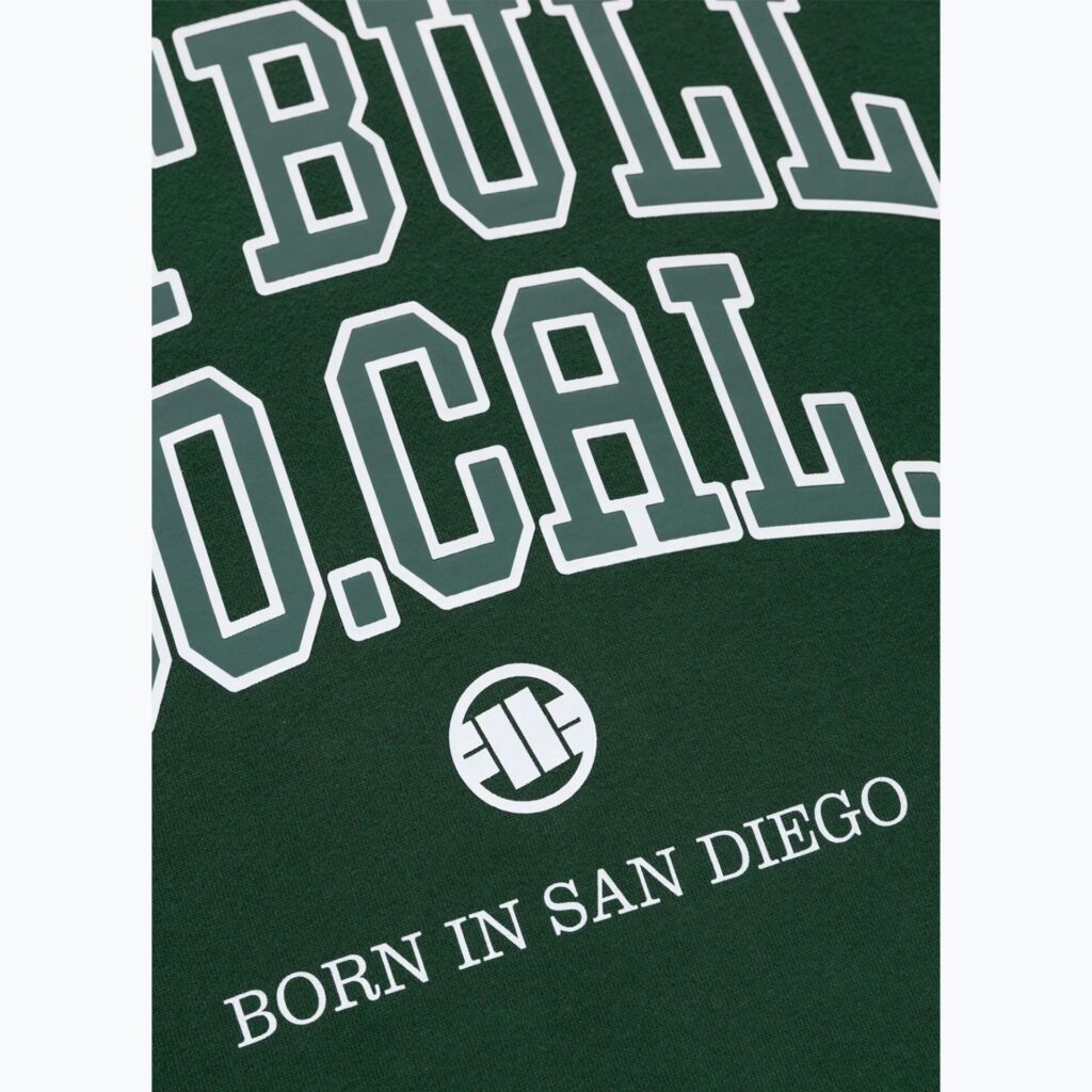 Толстовка мужская Pitbull So Cal Crewneck hunter green