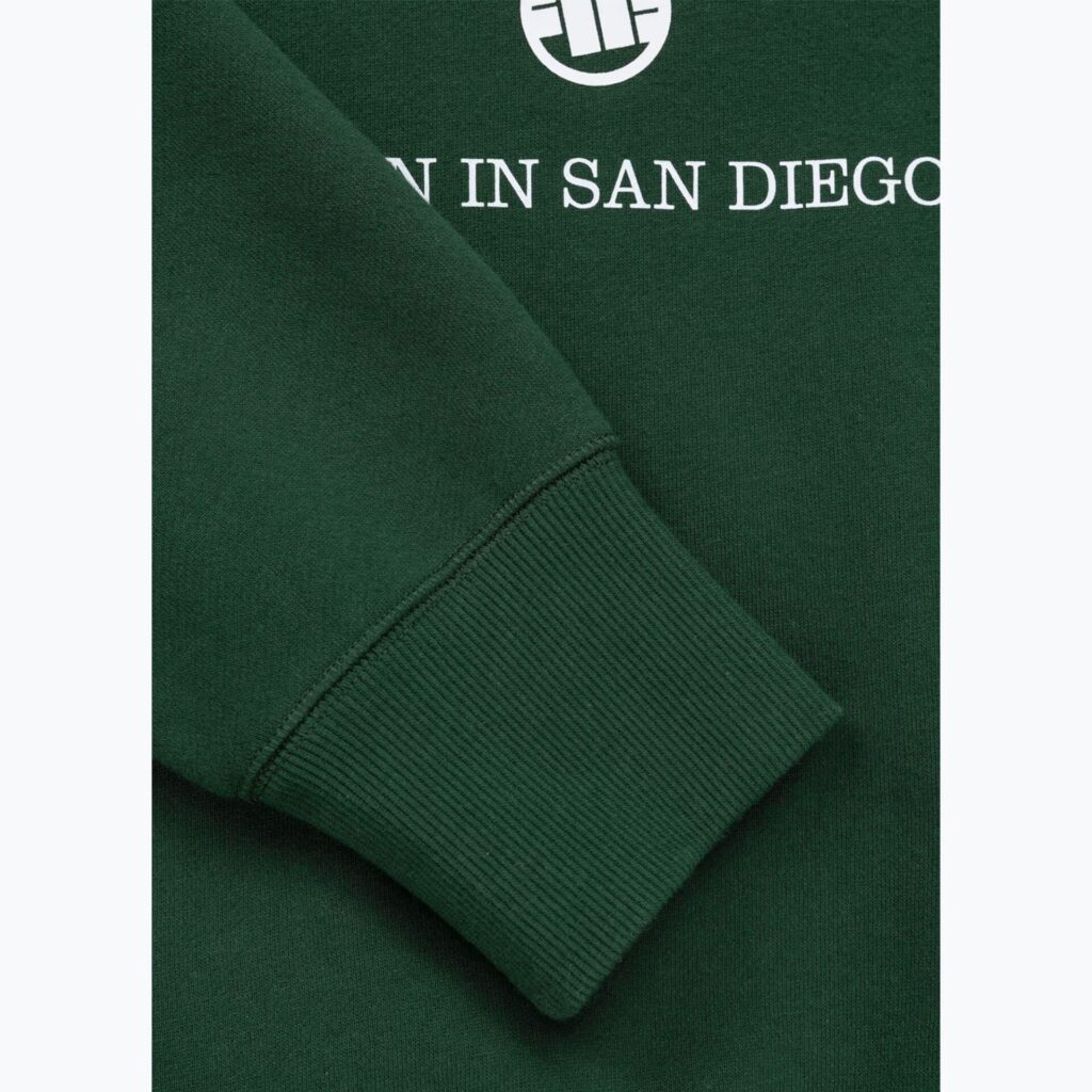 Толстовка мужская Pitbull So Cal Crewneck hunter green