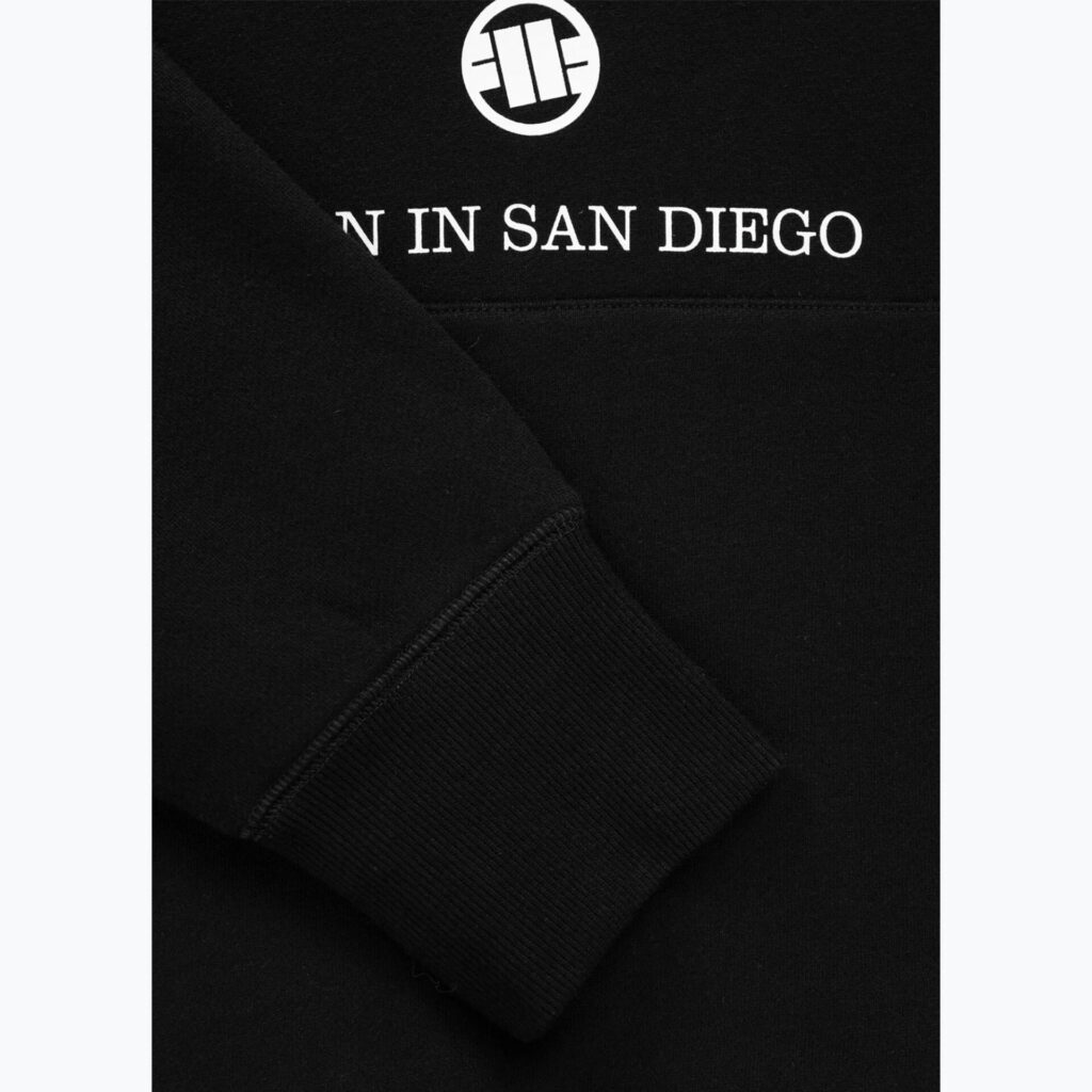 Толстовка мужская Pitbull So Cal Hooded black