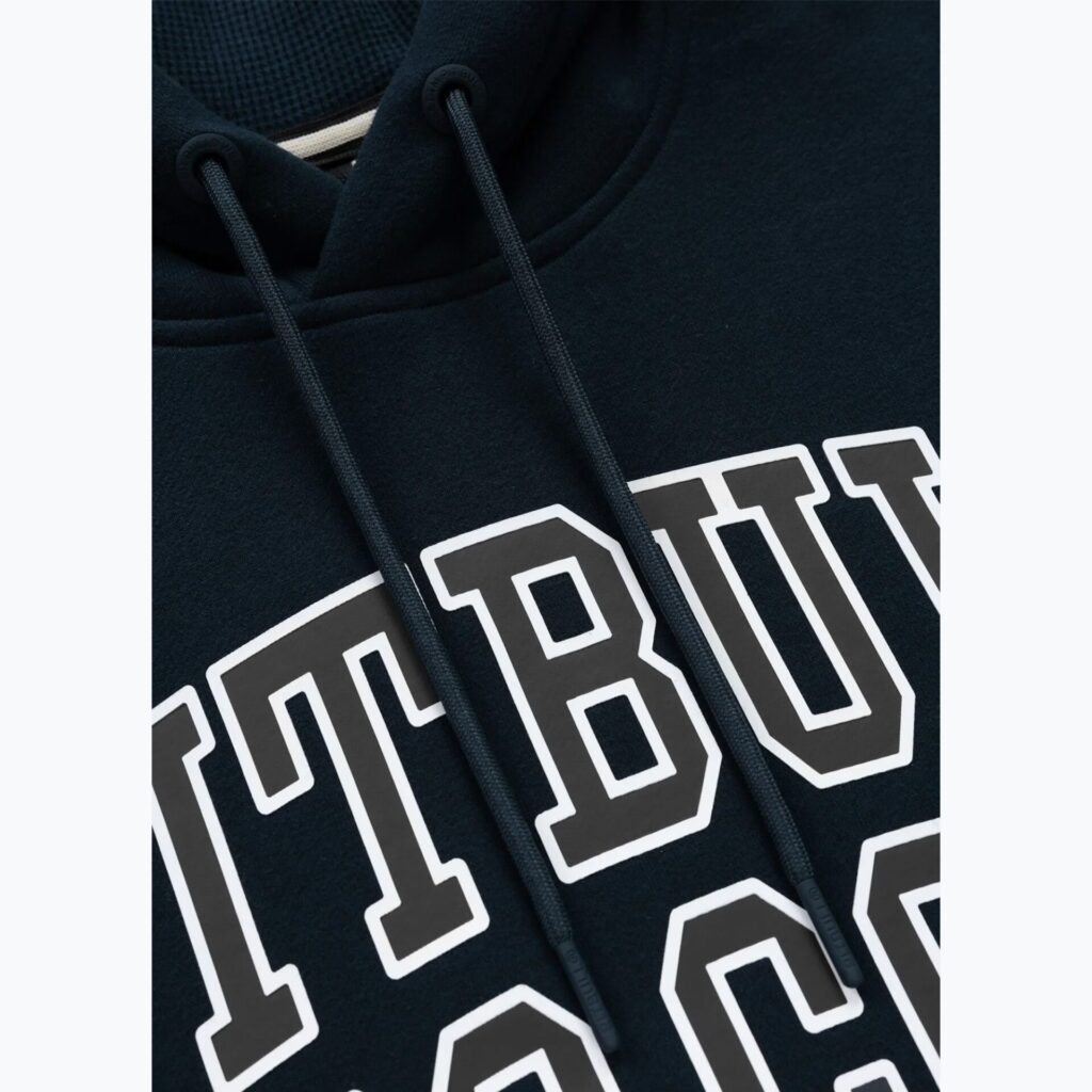 Толстовка мужская Pitbull So Cal Hooded dark navy/red