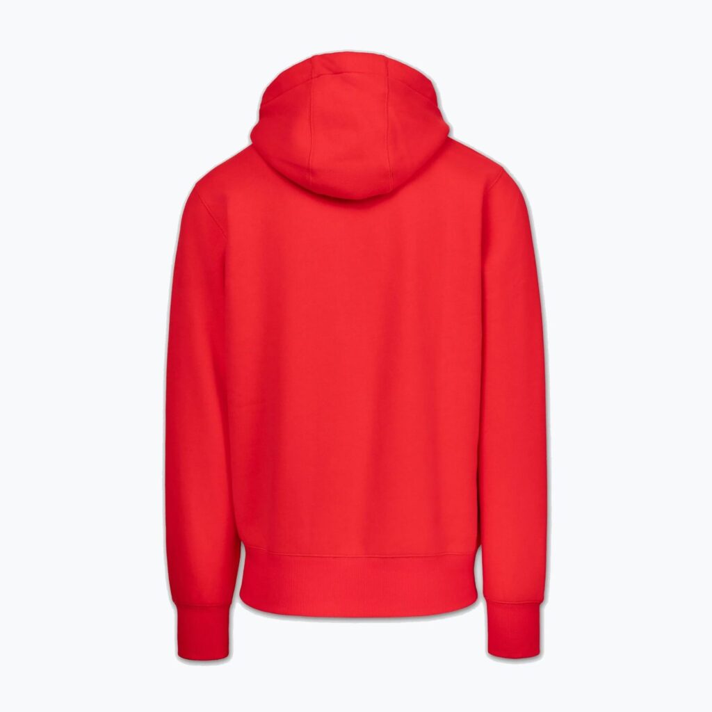 Толстовка мужская Pitbull So Cal Hooded fluo/red