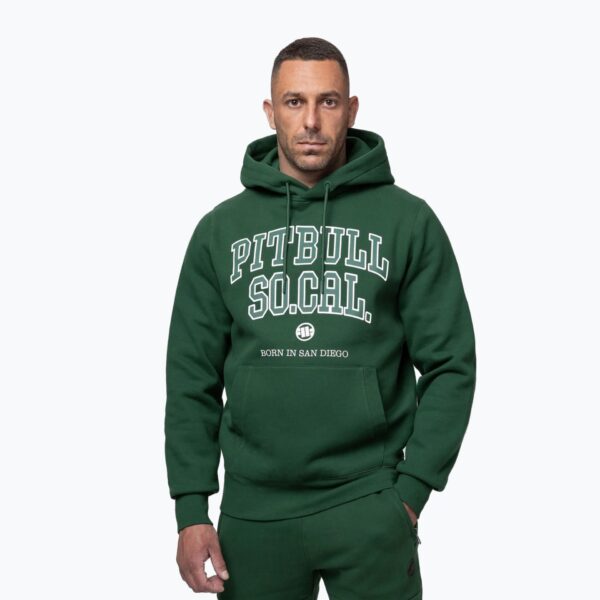 Толстовка мужская Pitbull So Cal Hooded hunter green