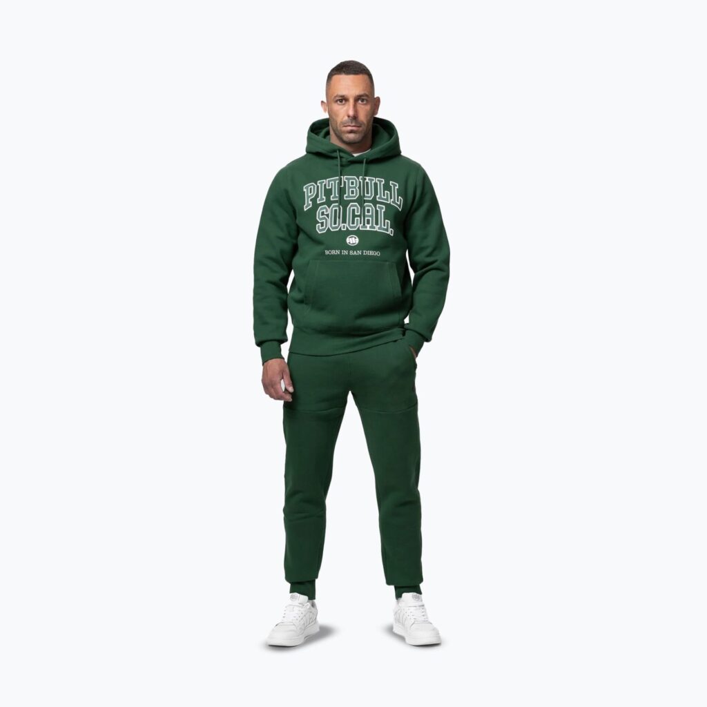 Толстовка мужская Pitbull So Cal Hooded hunter green