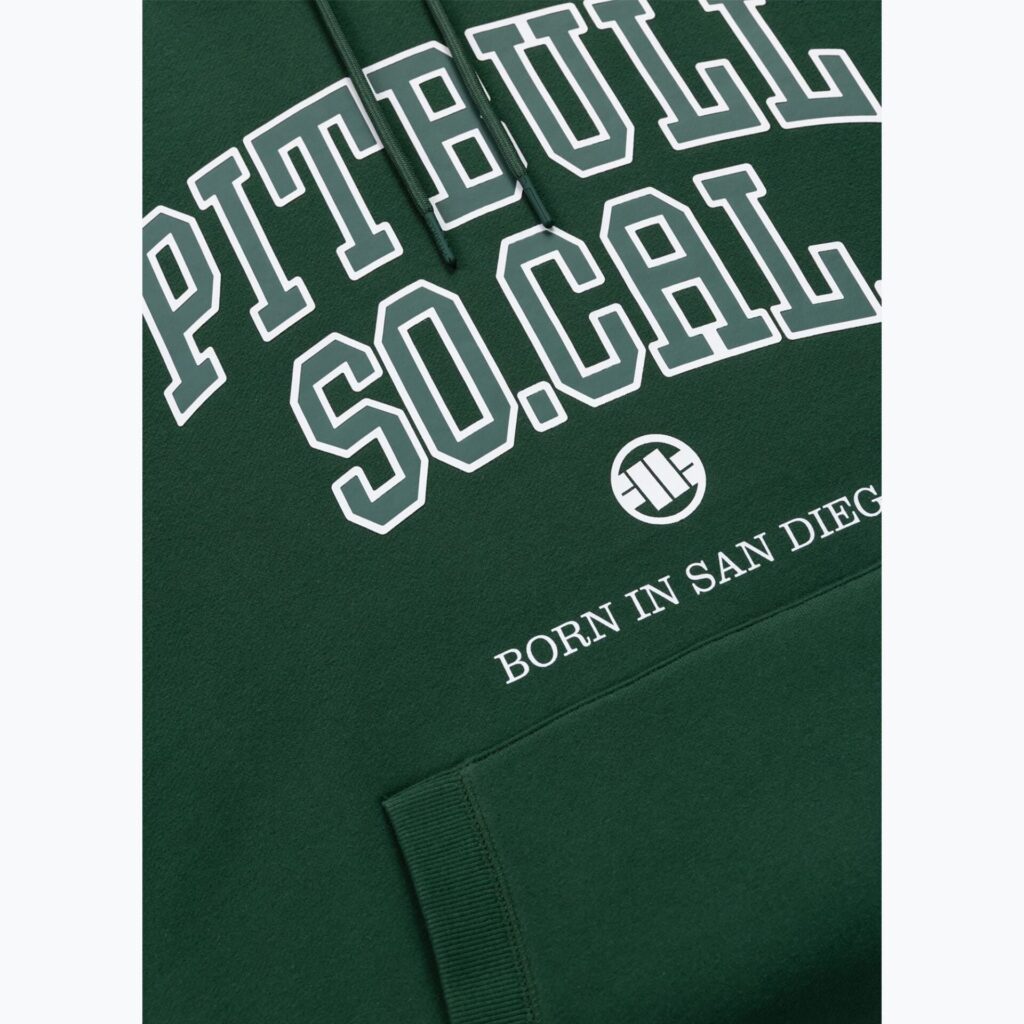 Толстовка мужская Pitbull So Cal Hooded hunter green