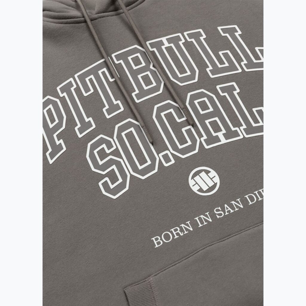 Толстовка мужская Pitbull So Cal Hooded taupe