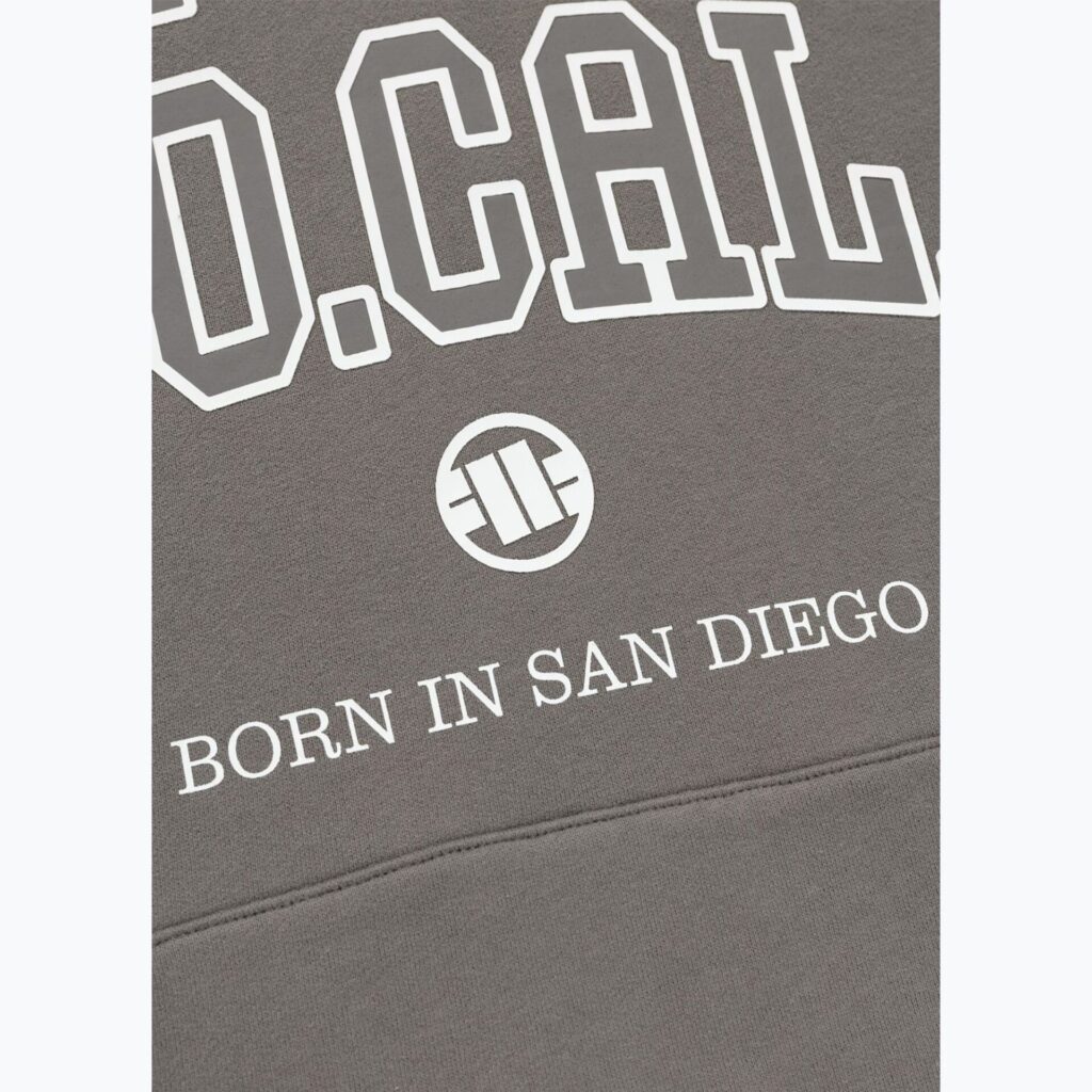 Толстовка мужская Pitbull So Cal Hooded taupe