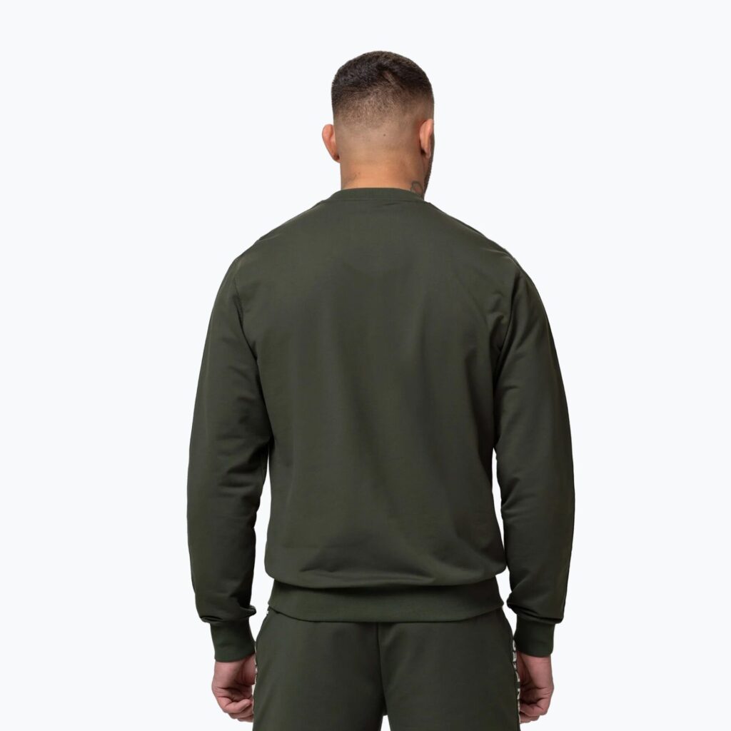 Толстовка мужская Pitbull Tape Parker Crewneck old green