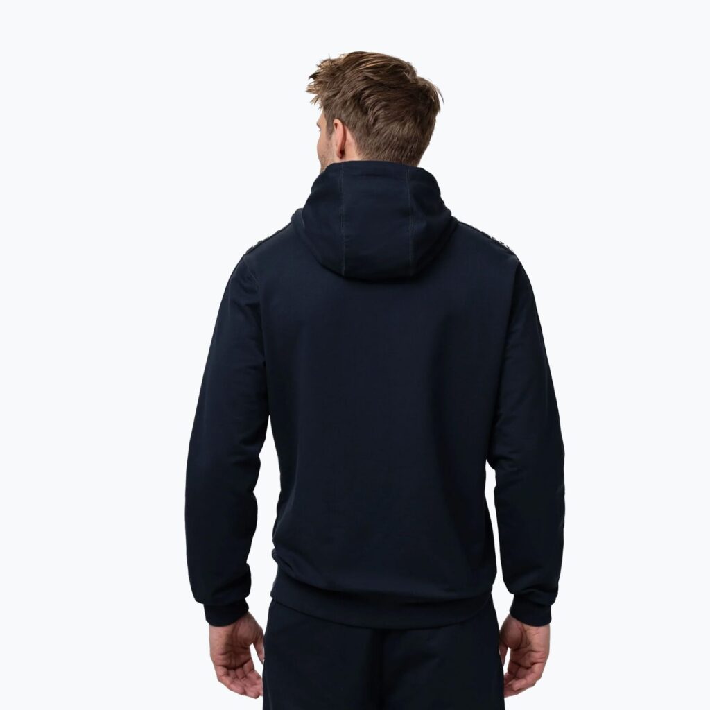 Толстовка мужская Pitbull Tape Parker Hooded dark navy