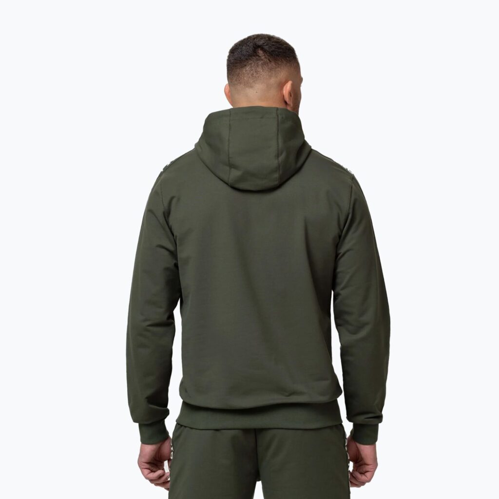Толстовка мужская Pitbull Tape Parker Hooded old green
