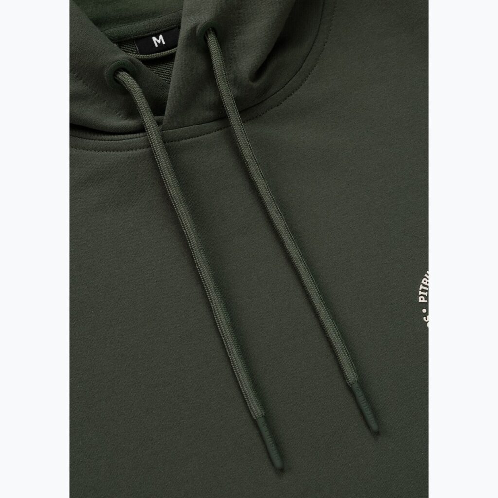 Толстовка мужская Pitbull Tape Parker Hooded old green