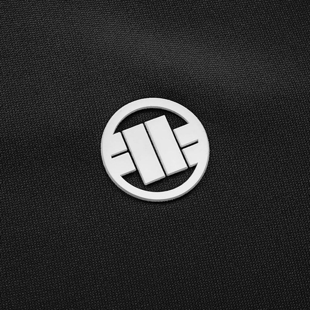 Толстовка мужская Pitbull Track Tape Logo Terry Group black