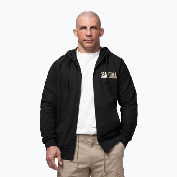 Толстовка мужская Pitbull USA Hooded Zip black